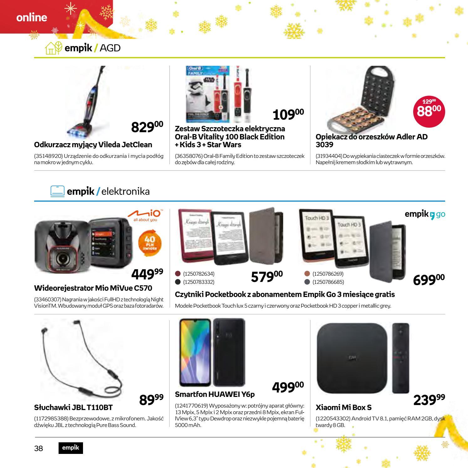 Gazetka promocyjna empik str. 38