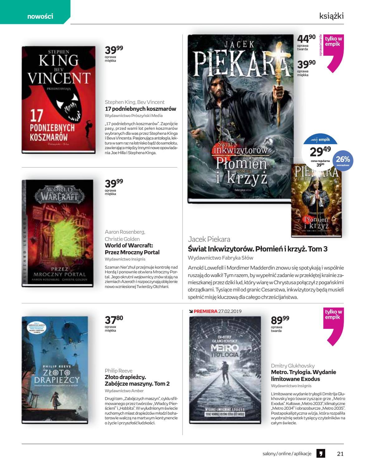 Gazetka promocyjna empik str. 21