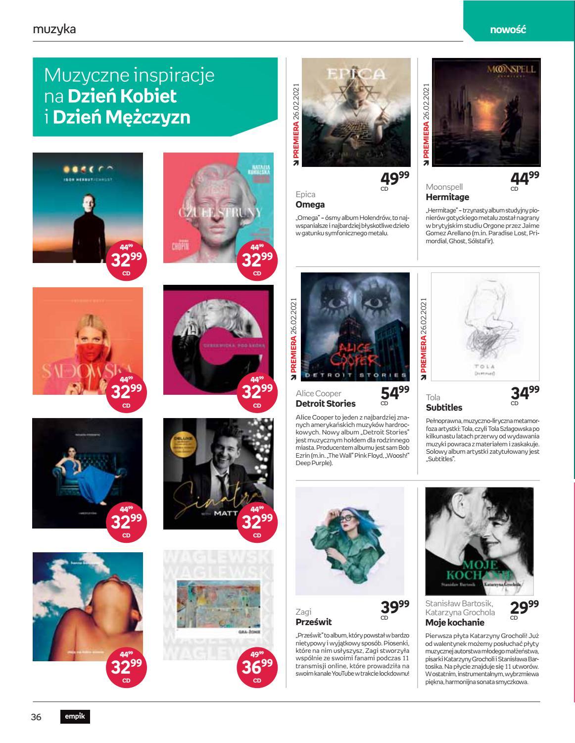 Gazetka promocyjna empik str. 36