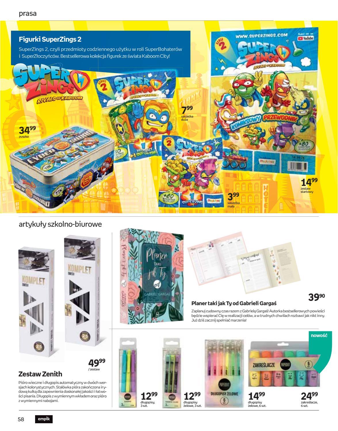 Gazetka promocyjna empik str. 58