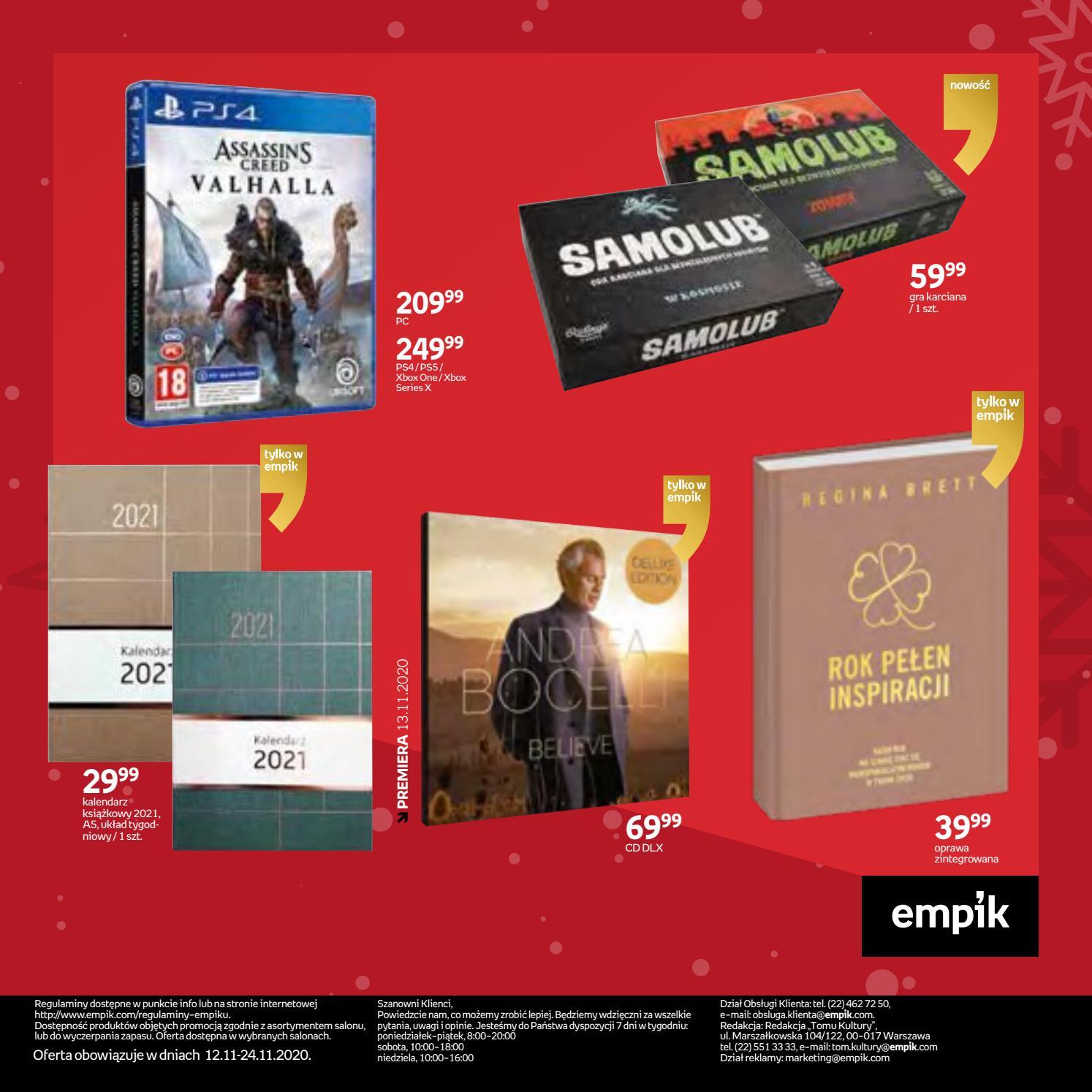 Gazetka promocyjna empik str. 40