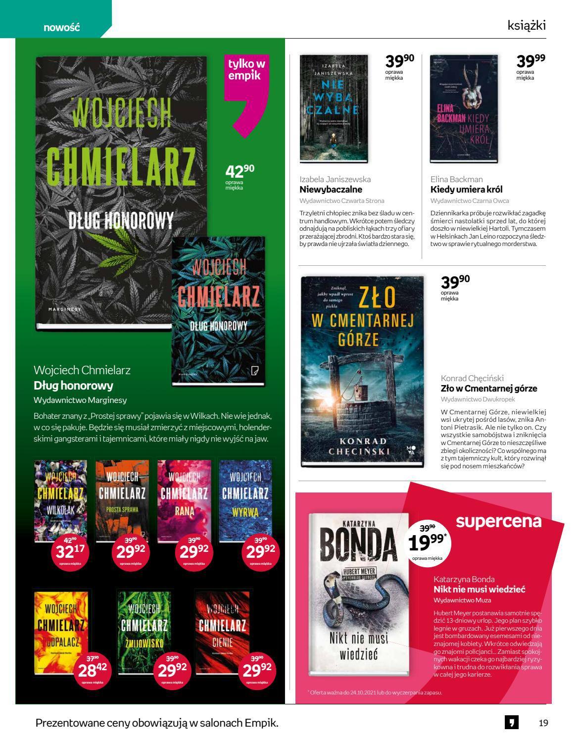 Gazetka promocyjna empik str. 19