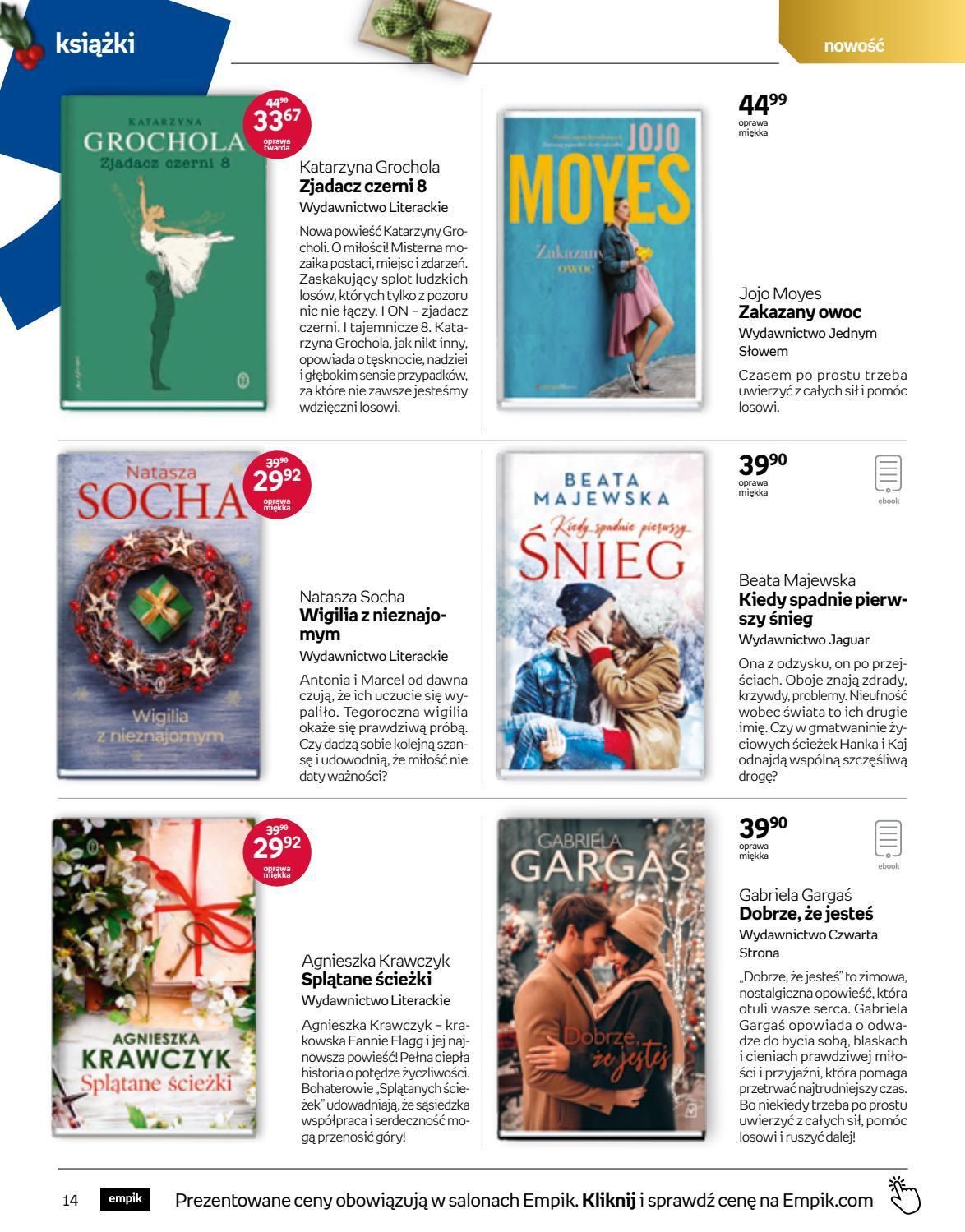 Gazetka promocyjna empik str. 14