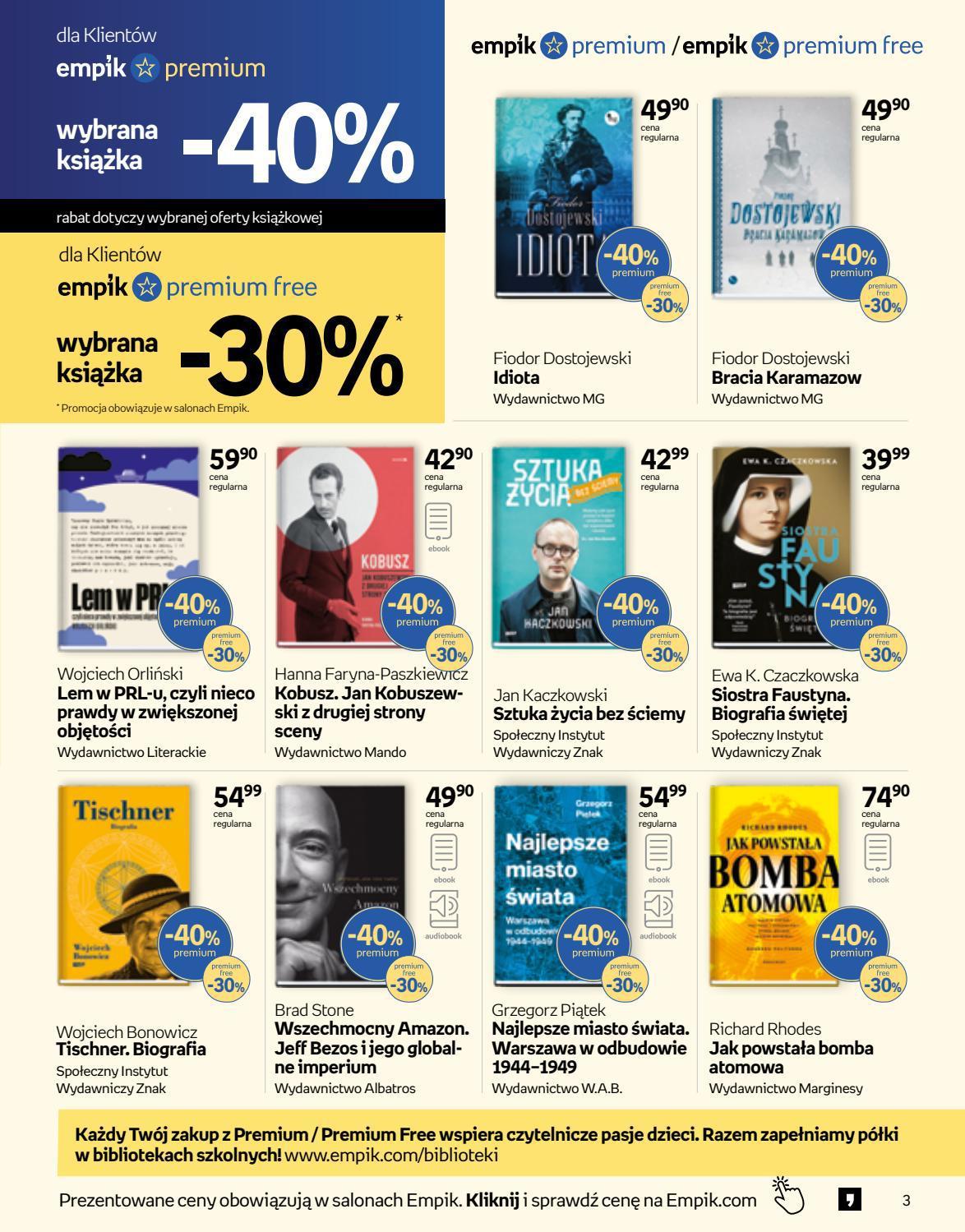 Gazetka promocyjna empik str. 3