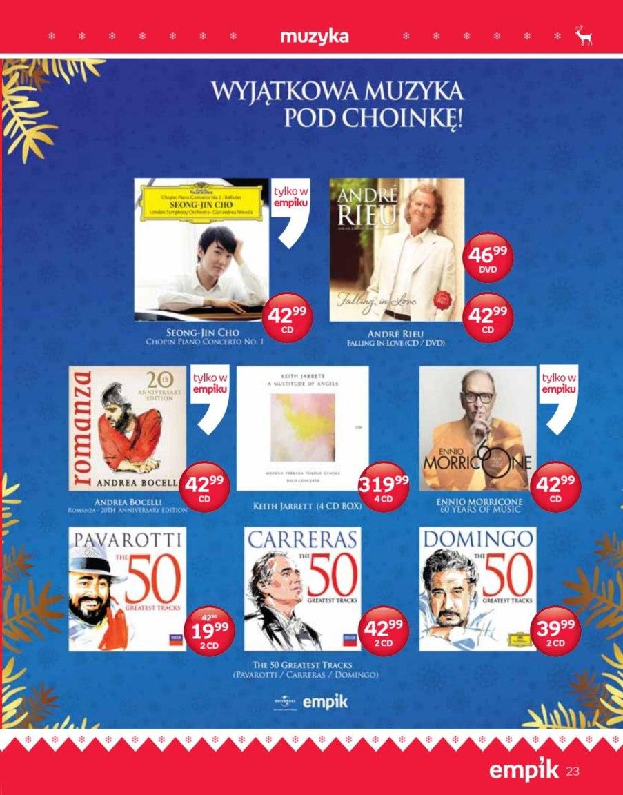 Gazetka promocyjna empik str. 23