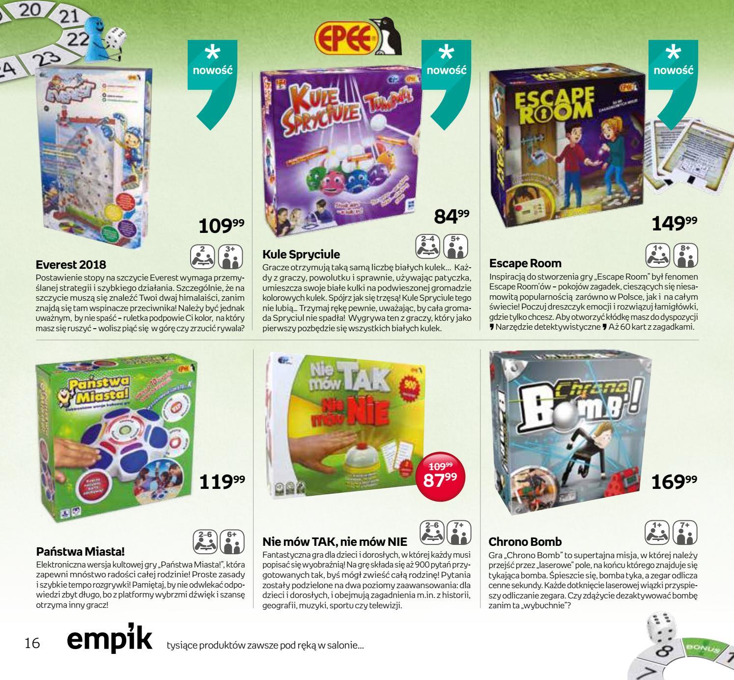 Gazetka promocyjna empik str. 16