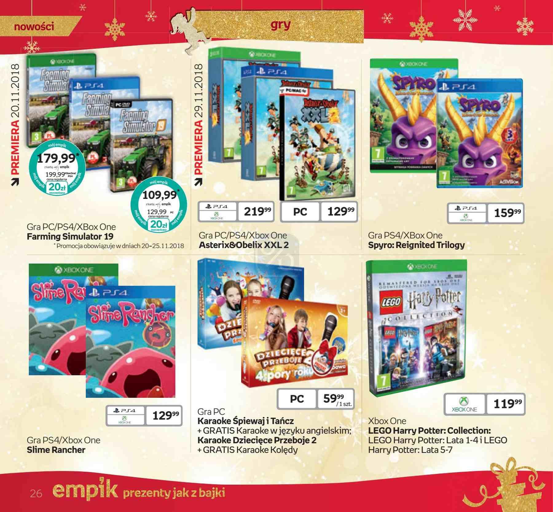 Gazetka promocyjna empik str. 26