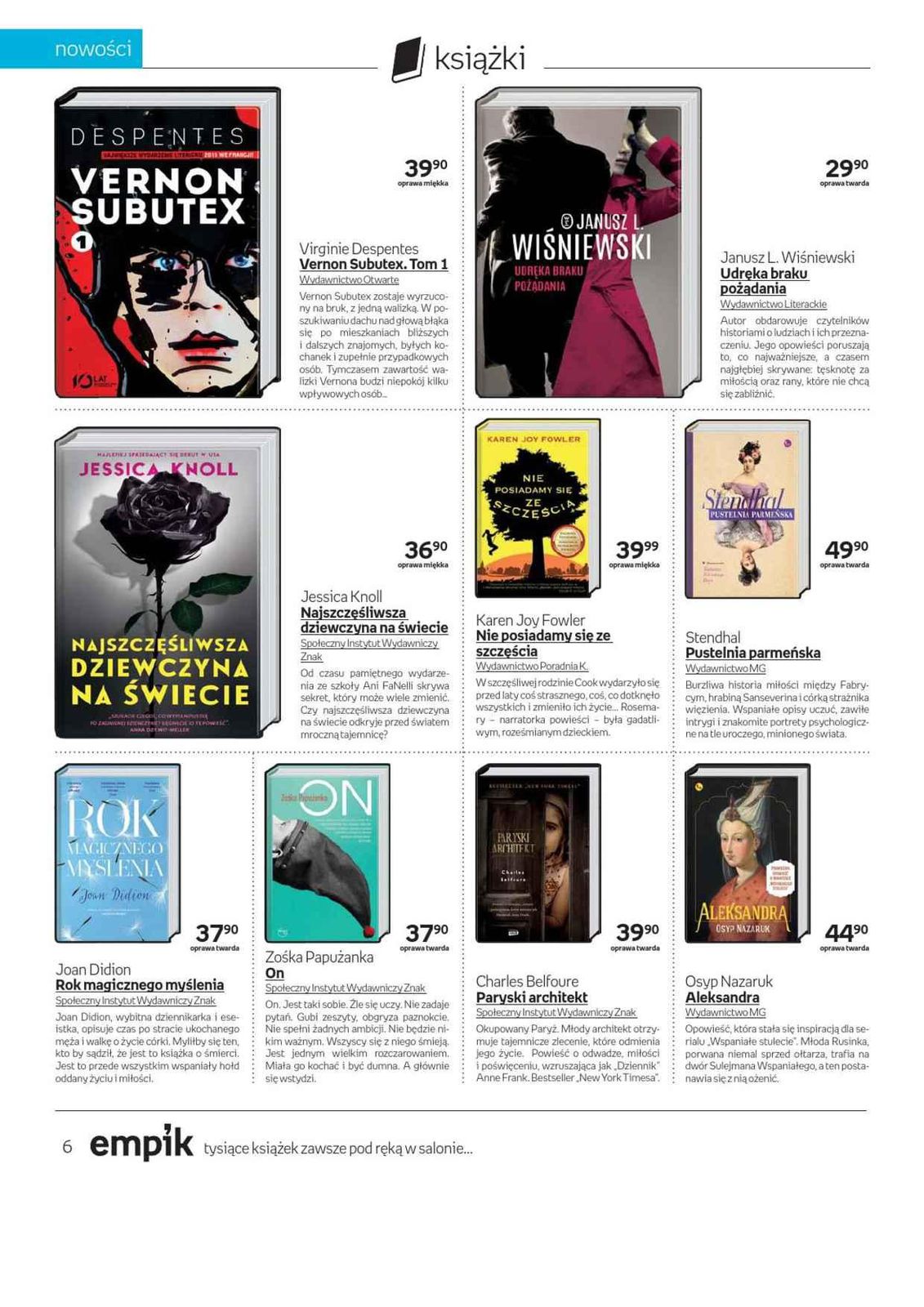 Gazetka promocyjna empik str. 6