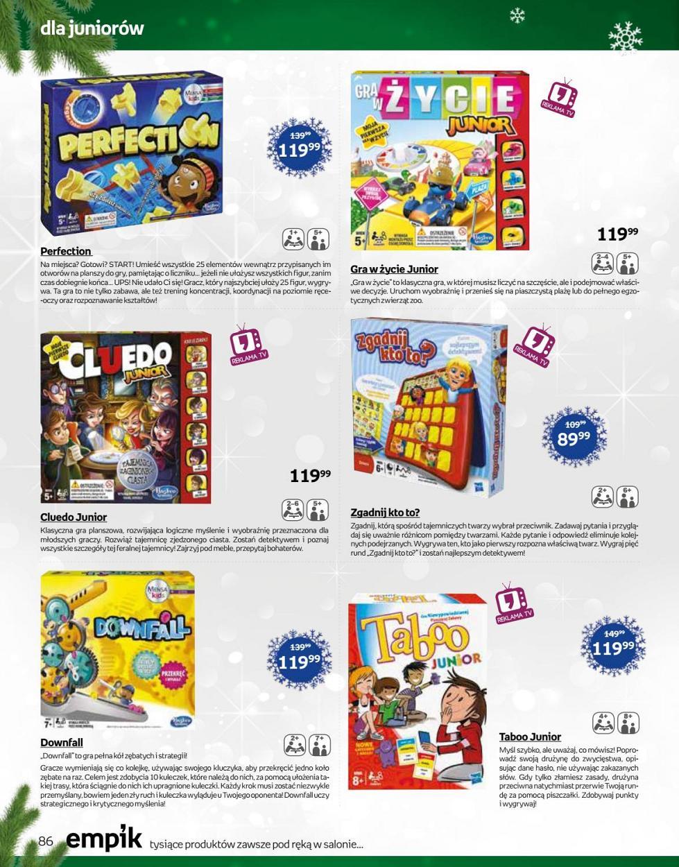 Gazetka promocyjna empik str. 86