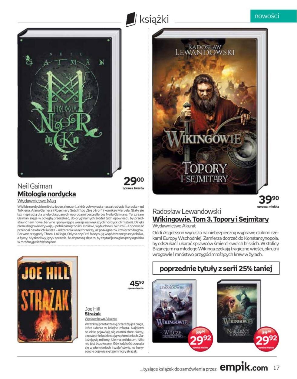 Gazetka promocyjna empik str. 17