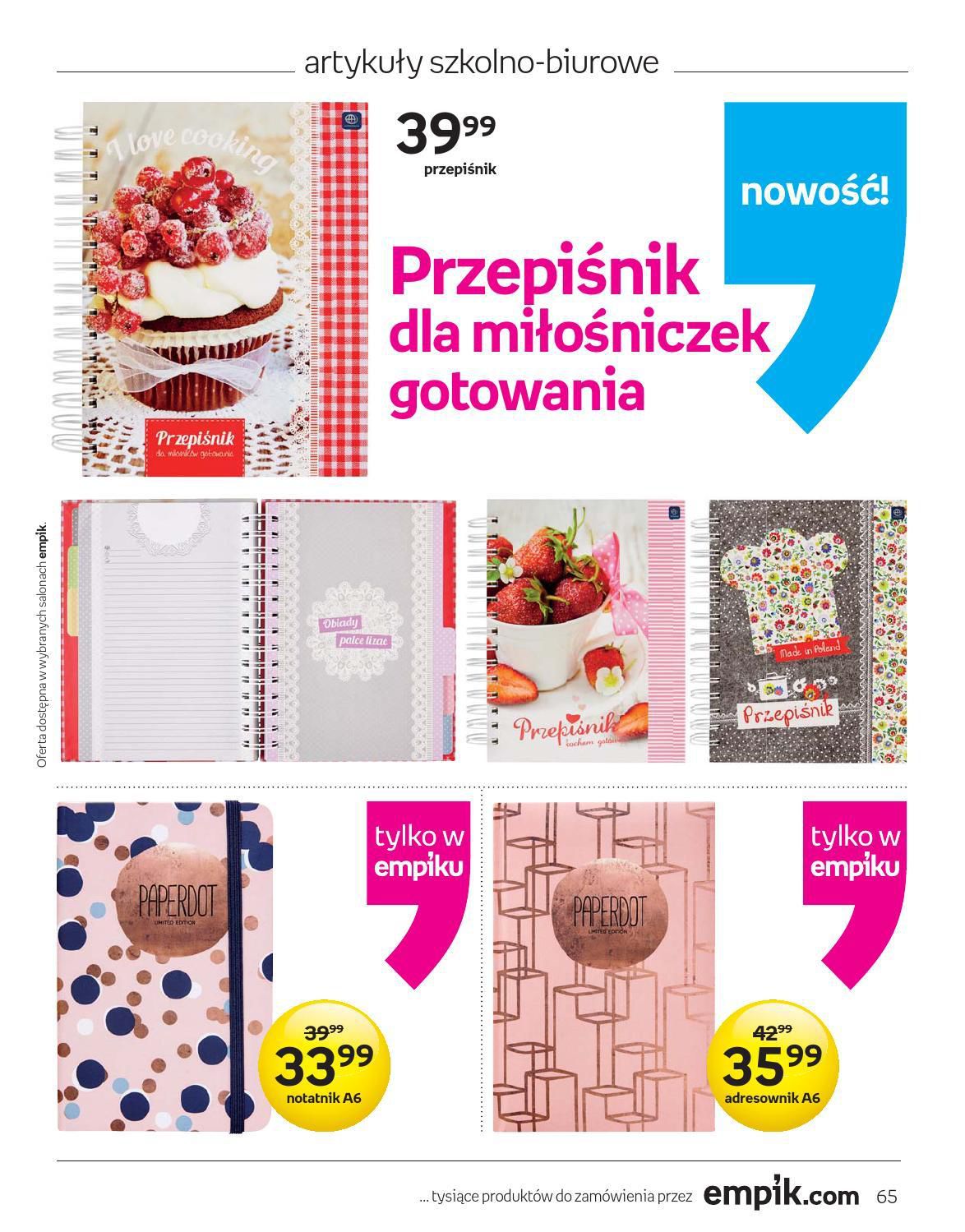 Gazetka promocyjna empik str. 65