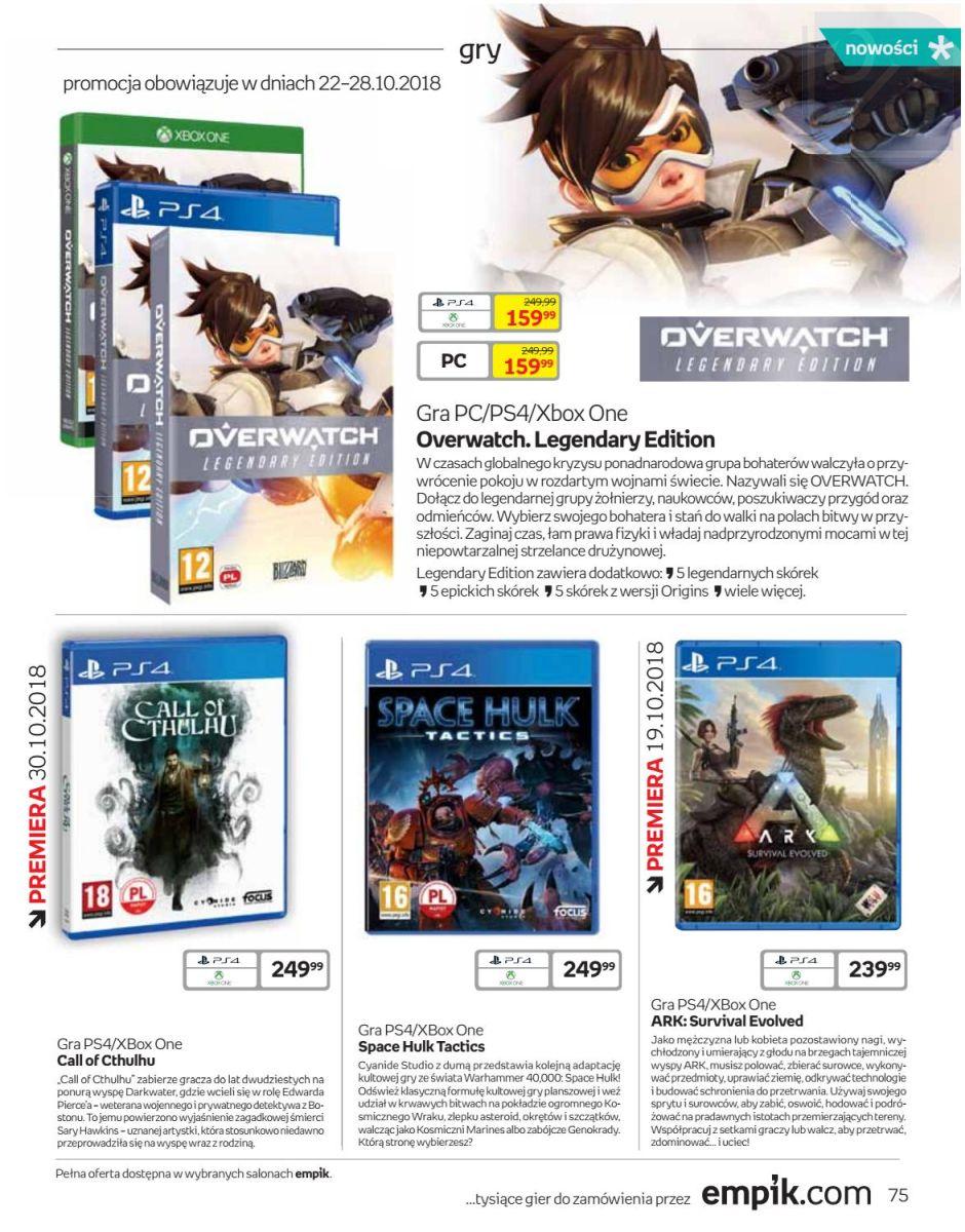 Gazetka promocyjna empik str. 75