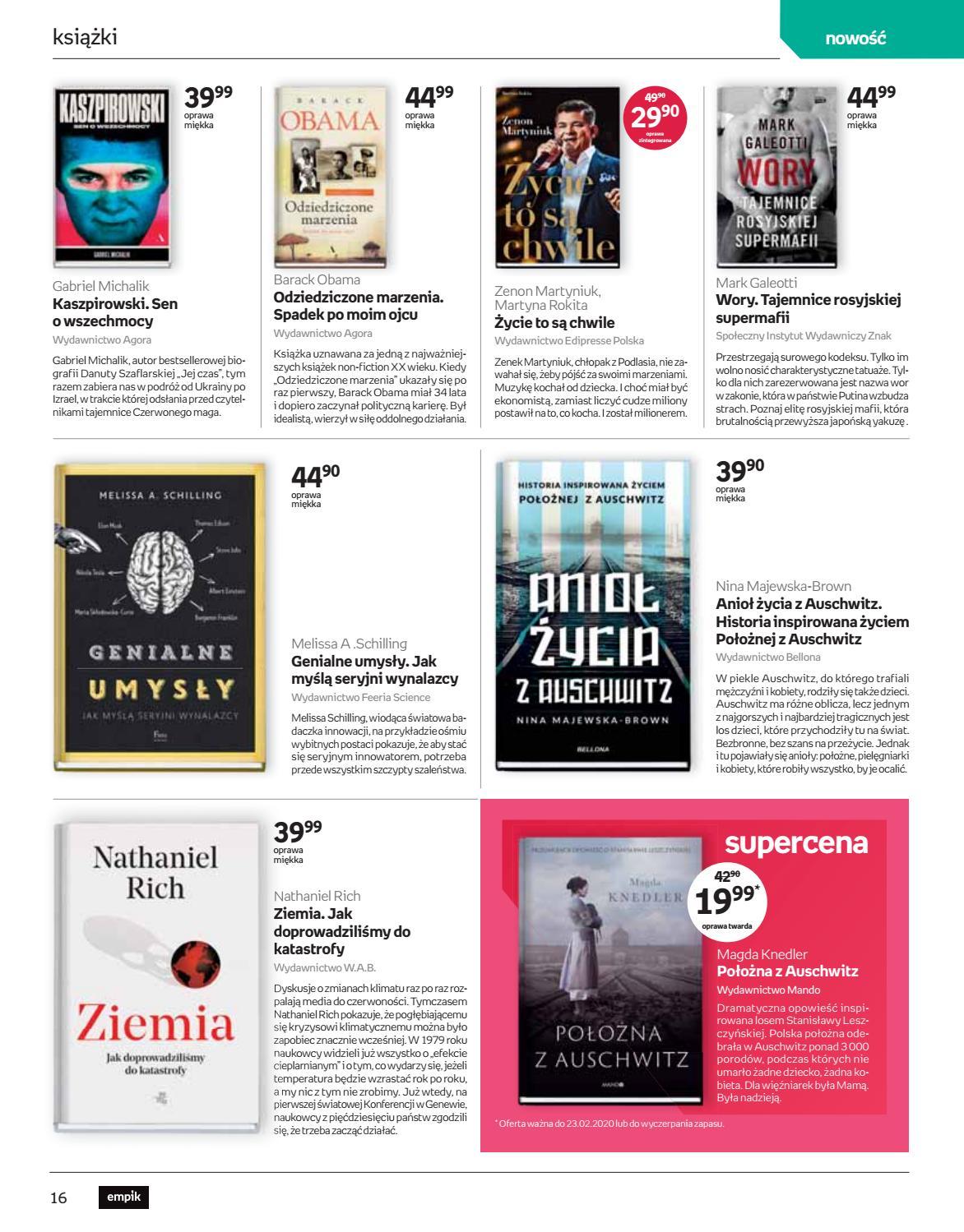 Gazetka promocyjna empik str. 16
