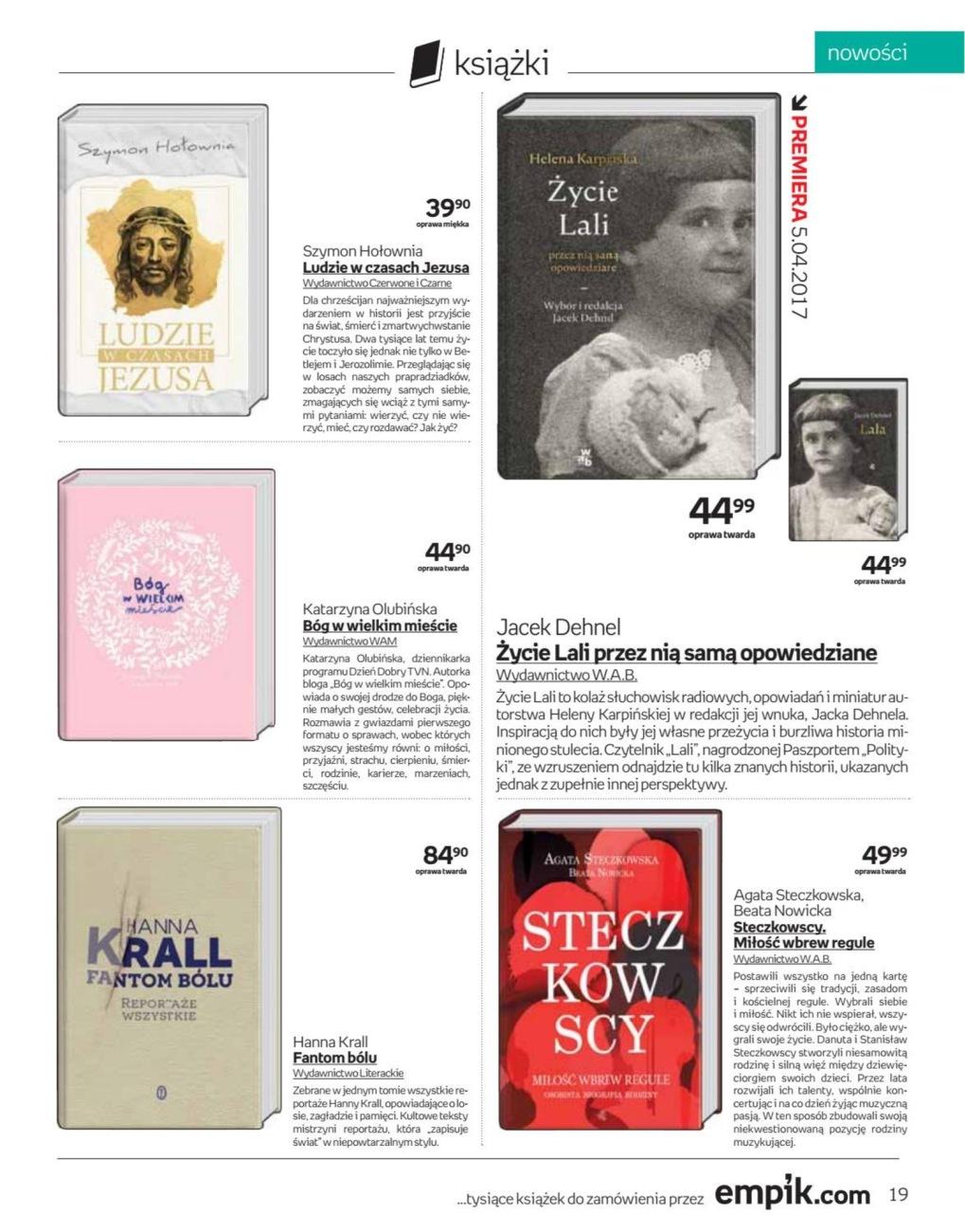 Gazetka promocyjna empik str. 19