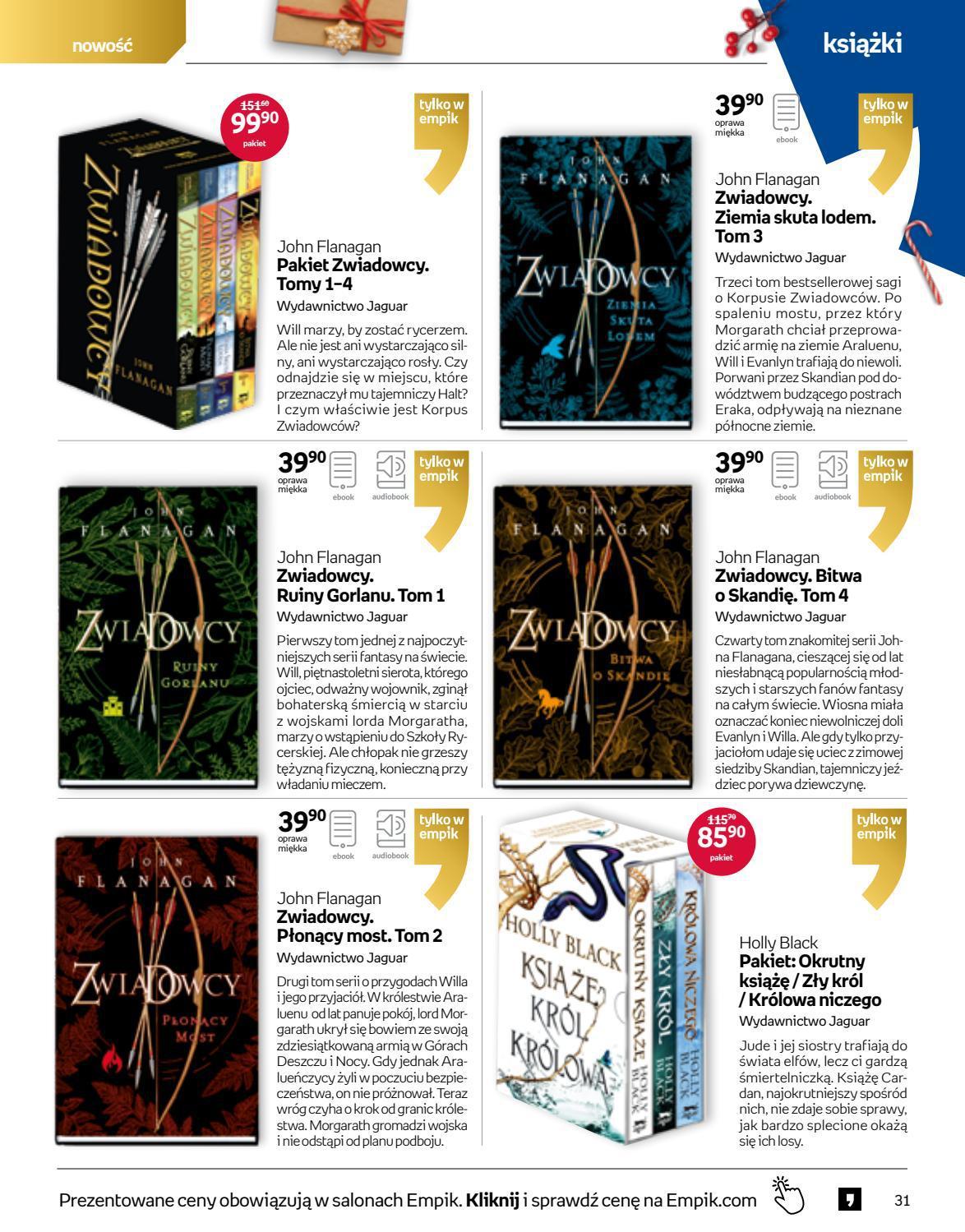 Gazetka promocyjna empik str. 31