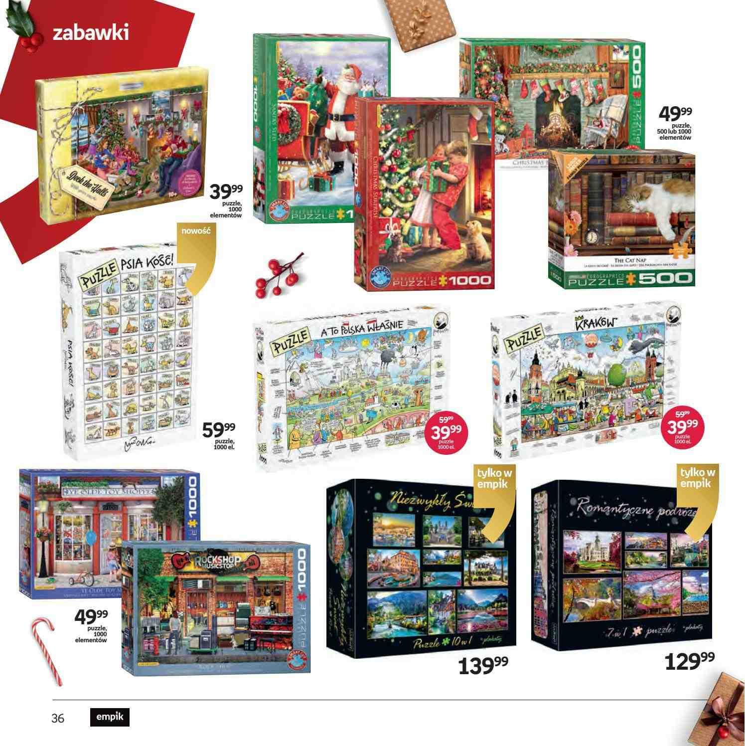 Gazetka promocyjna empik str. 36