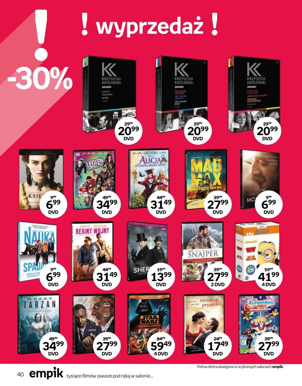 Gazetka promocyjna empik str. 40