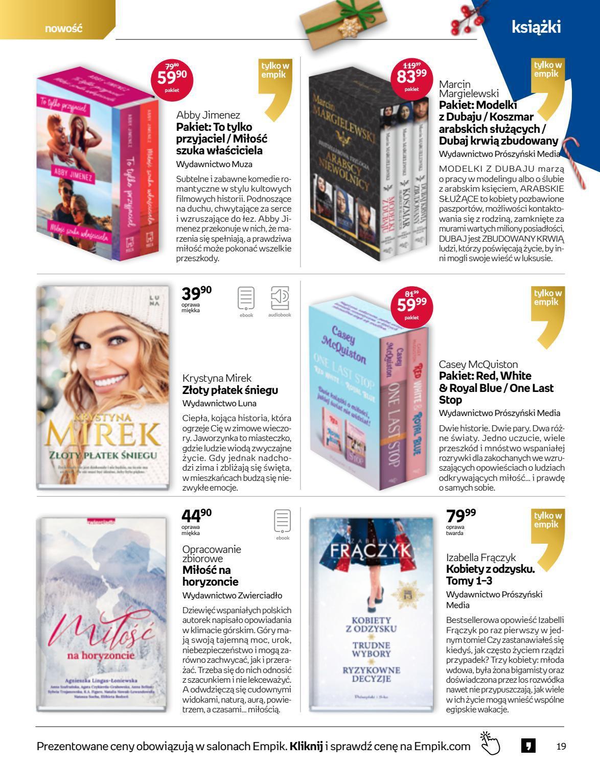 Gazetka promocyjna empik str. 19