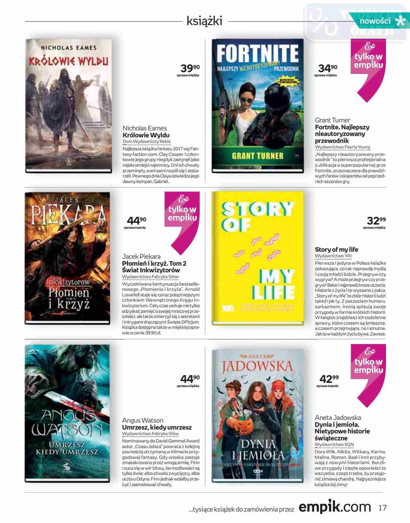 Gazetka promocyjna empik str. 17
