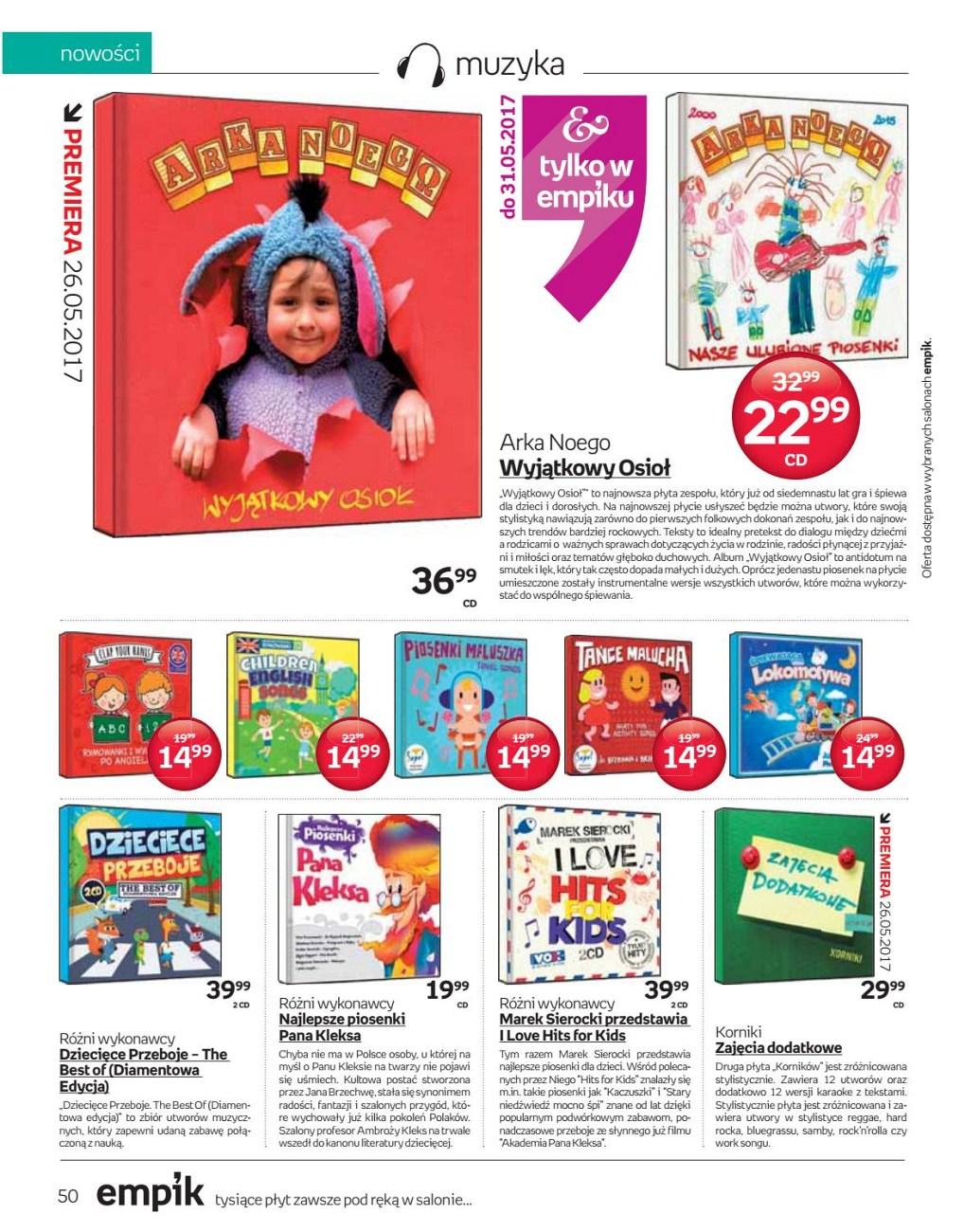 Gazetka promocyjna empik str. 50