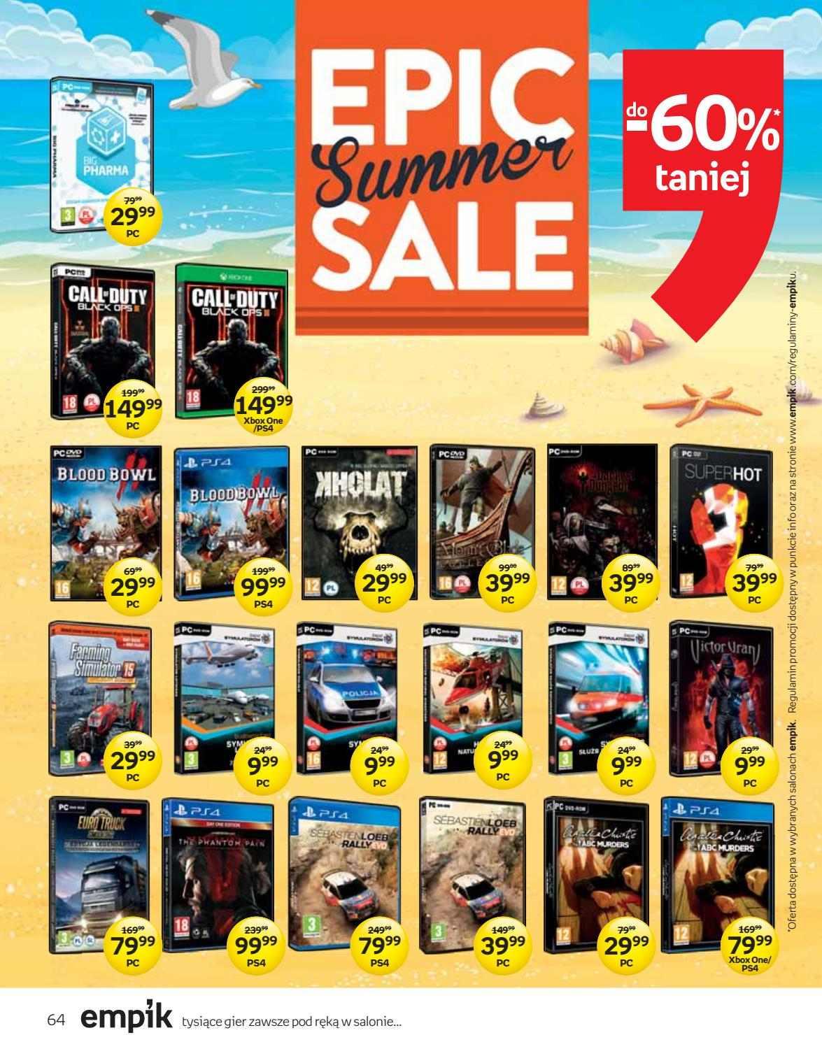Gazetka promocyjna empik str. 64