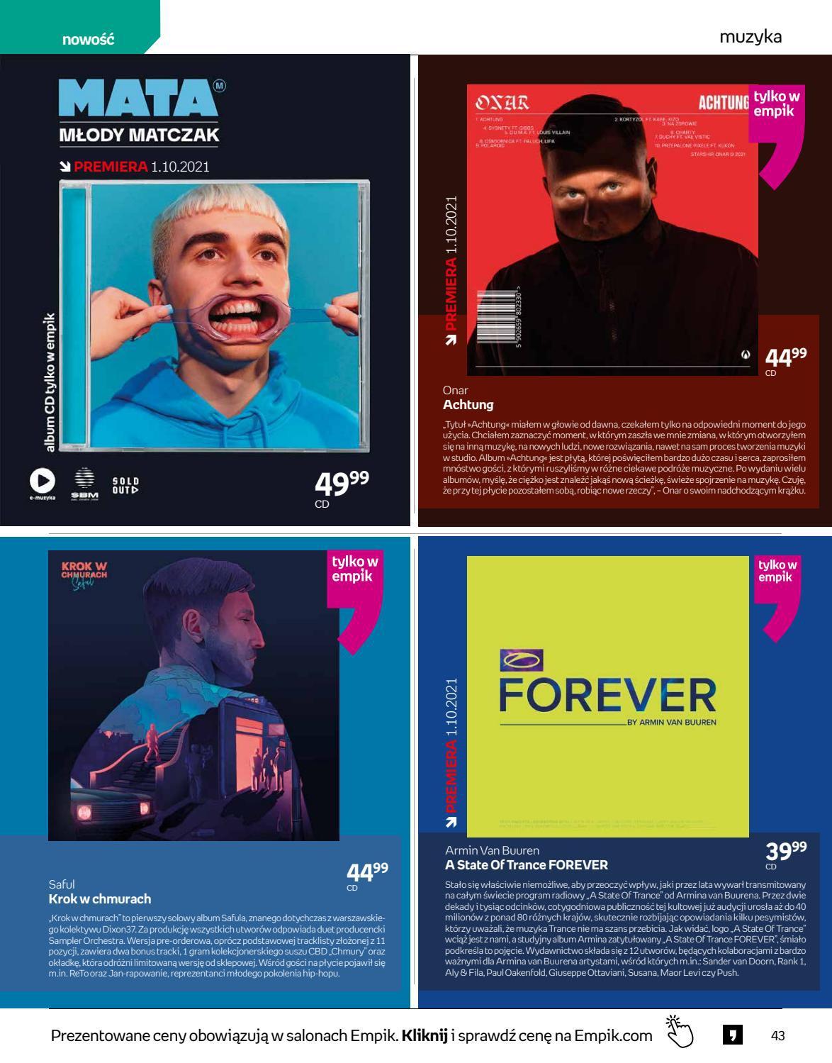 Gazetka promocyjna empik str. 43