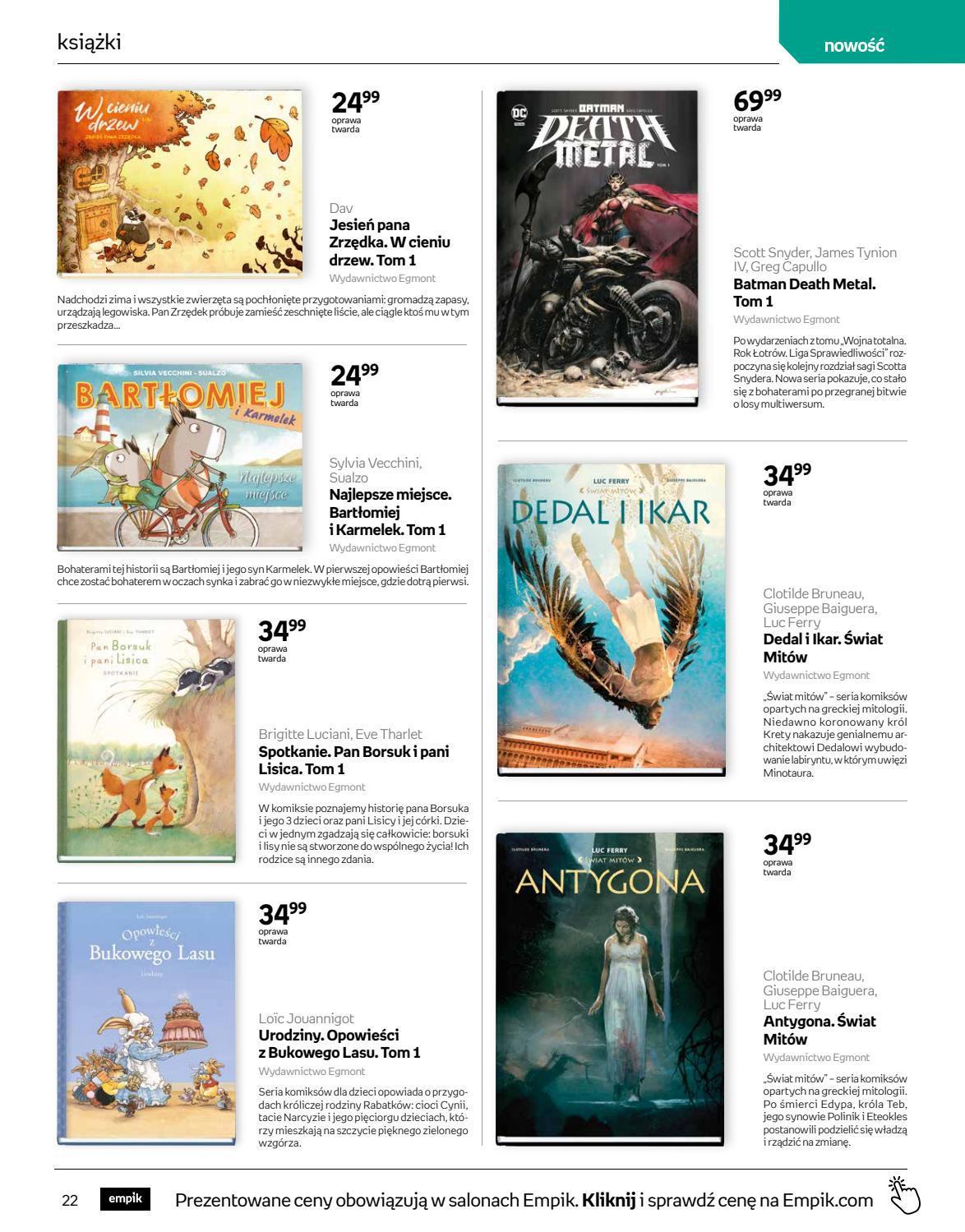Gazetka promocyjna empik str. 22