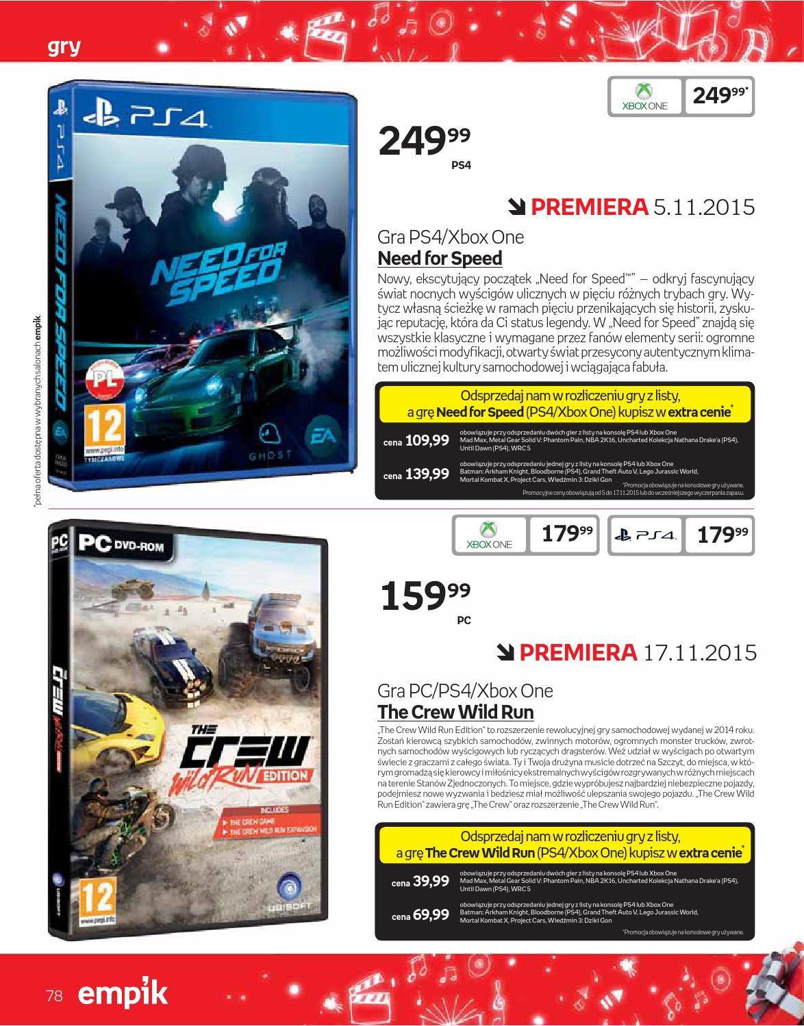 Gazetka promocyjna empik str. 78