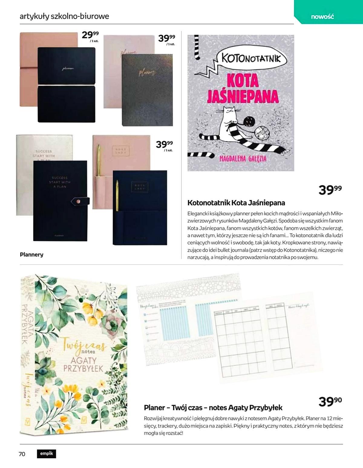 Gazetka promocyjna empik str. 70