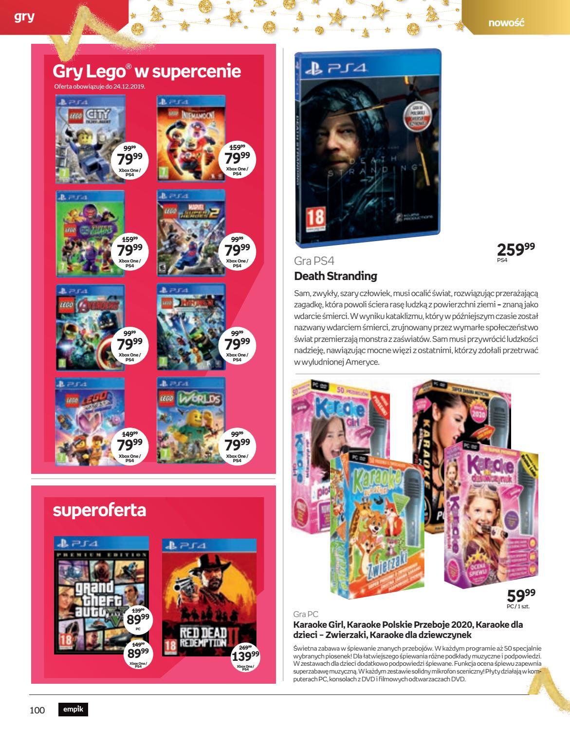 Gazetka promocyjna empik str. 100