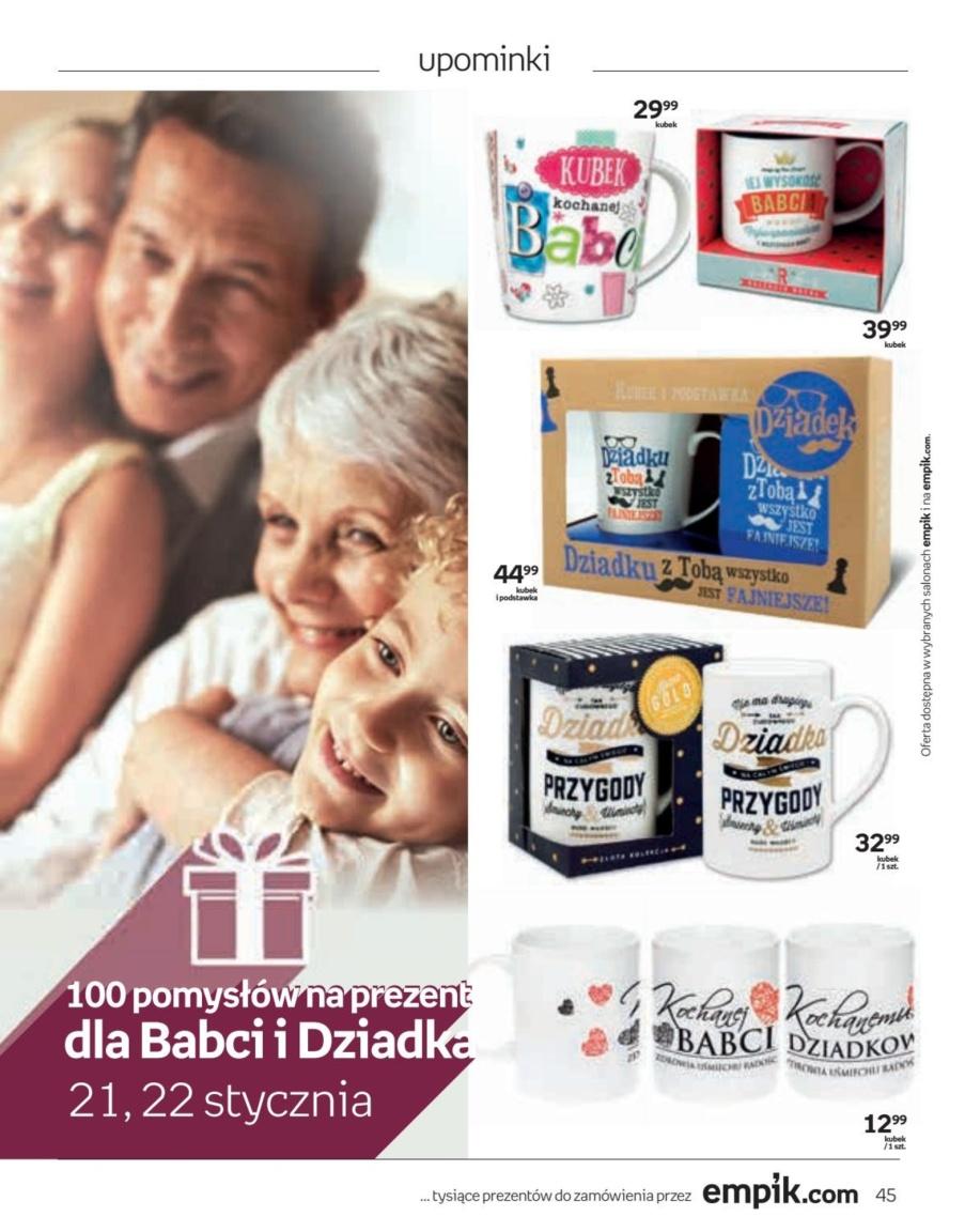 Gazetka promocyjna empik str. 45