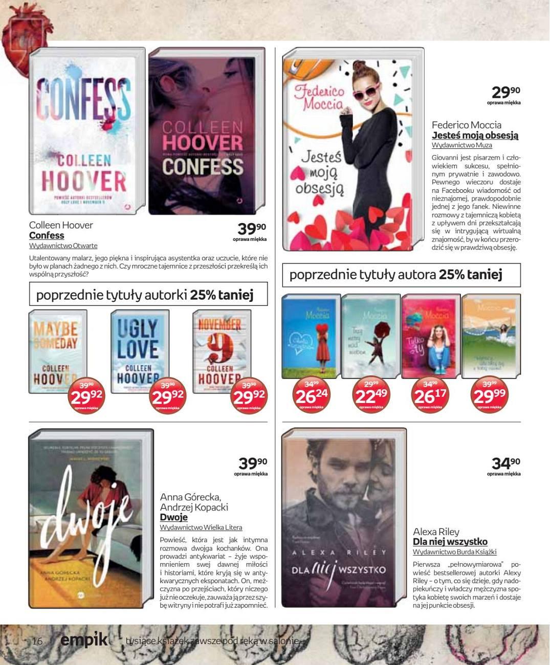 Gazetka promocyjna empik str. 16