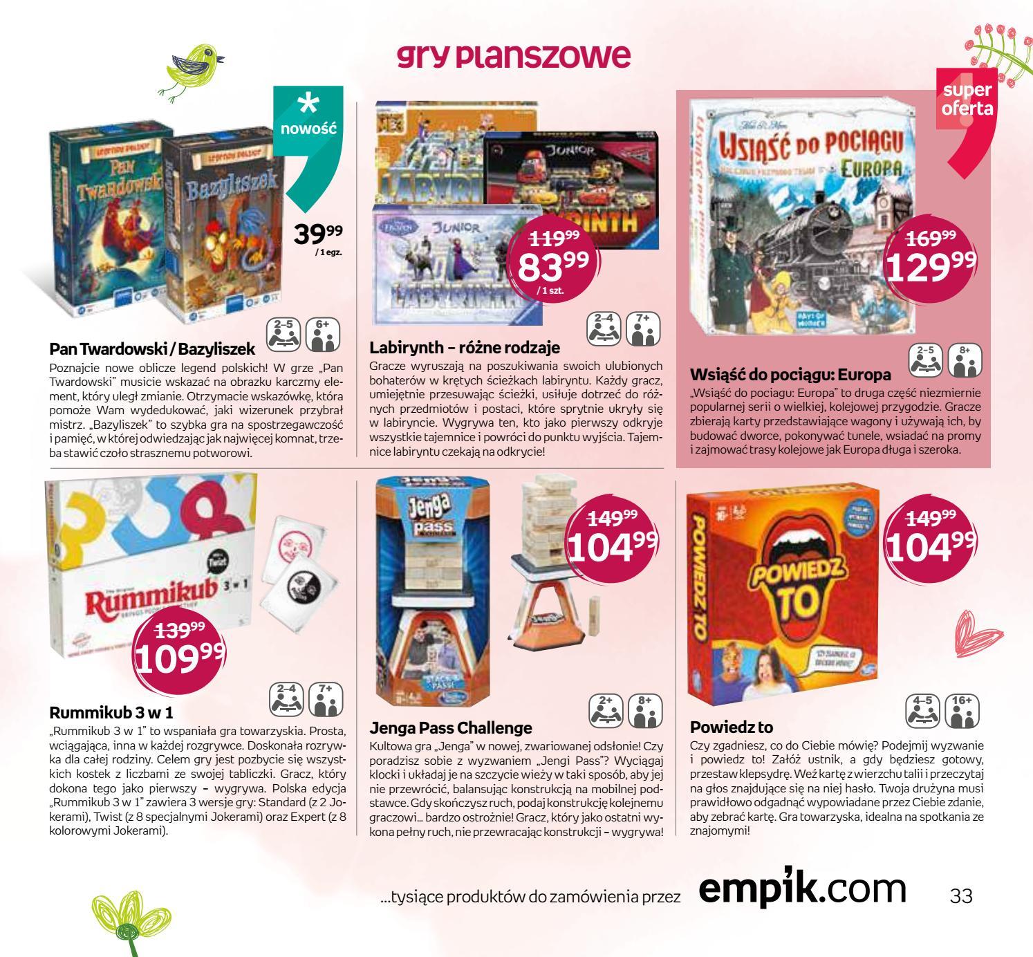Gazetka promocyjna empik str. 33