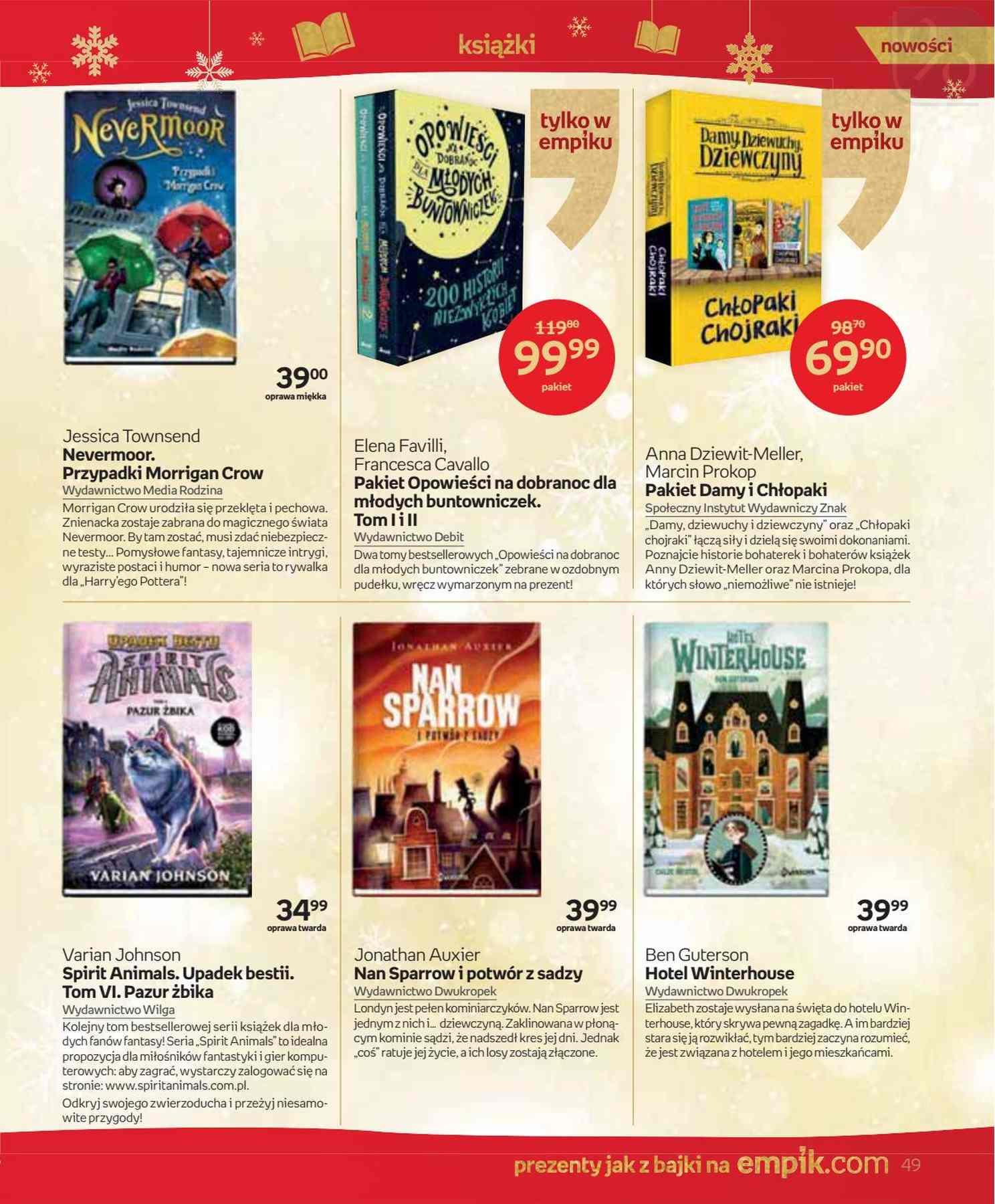 Gazetka promocyjna empik str. 49