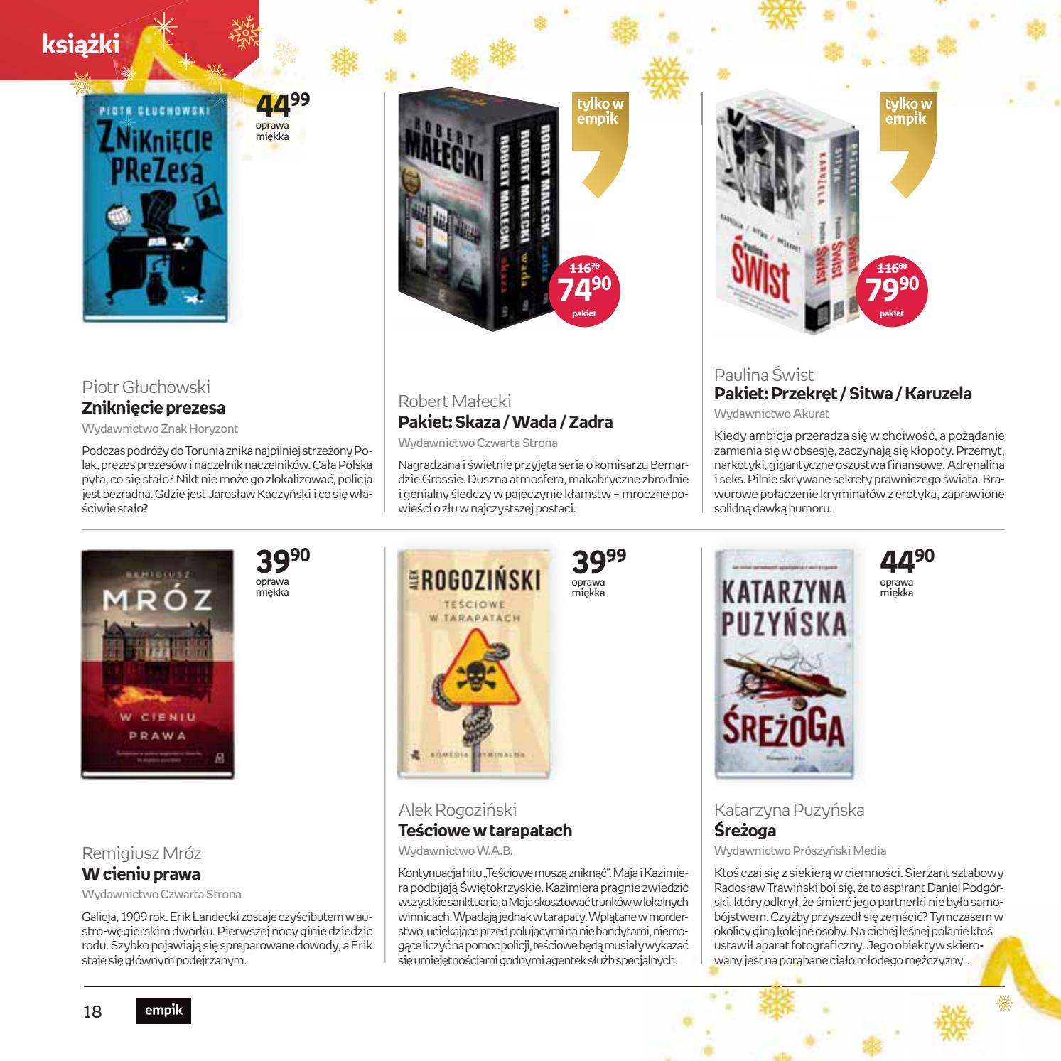 Gazetka promocyjna empik str. 18