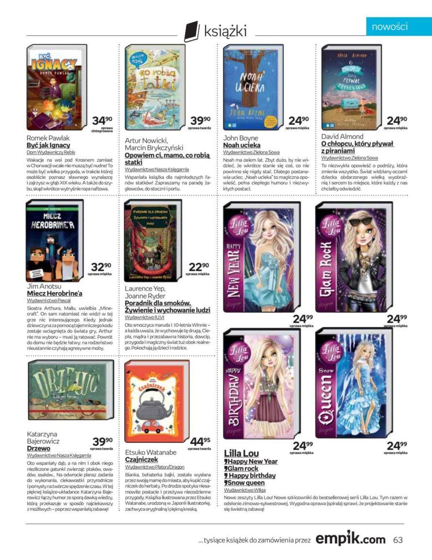 Gazetka promocyjna empik str. 63