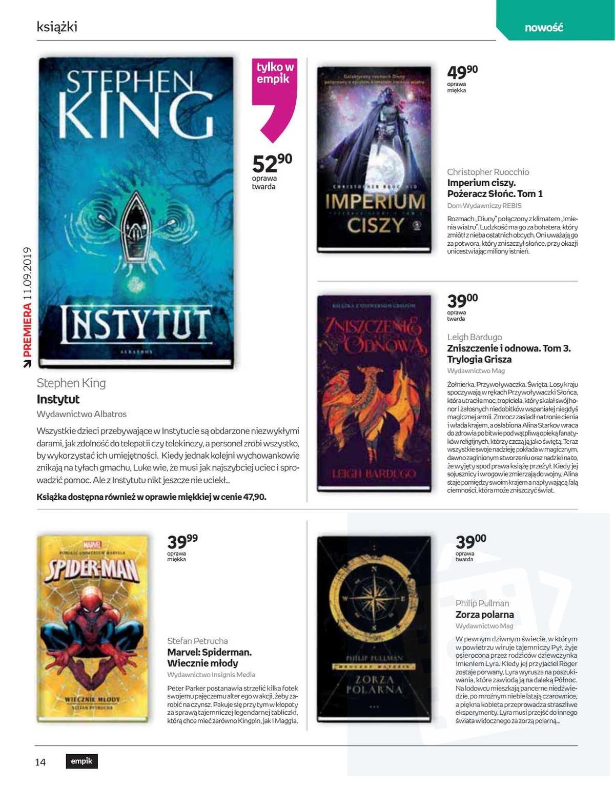 Gazetka promocyjna empik str. 14
