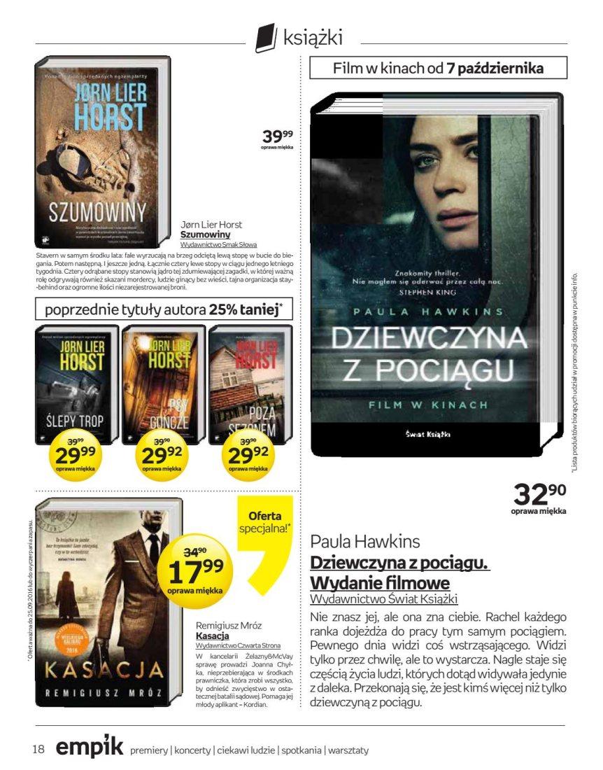 Gazetka promocyjna empik str. 18