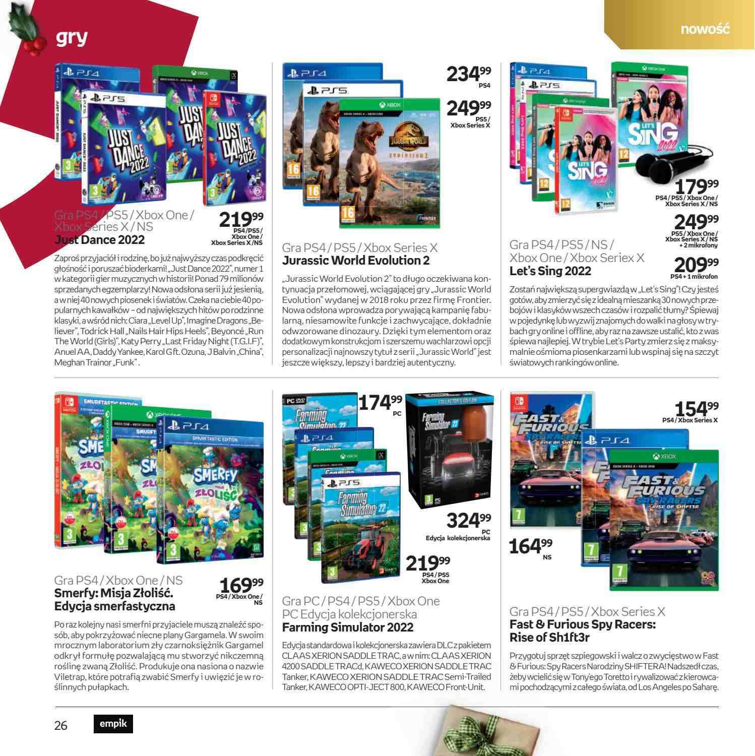 Gazetka promocyjna empik str. 26
