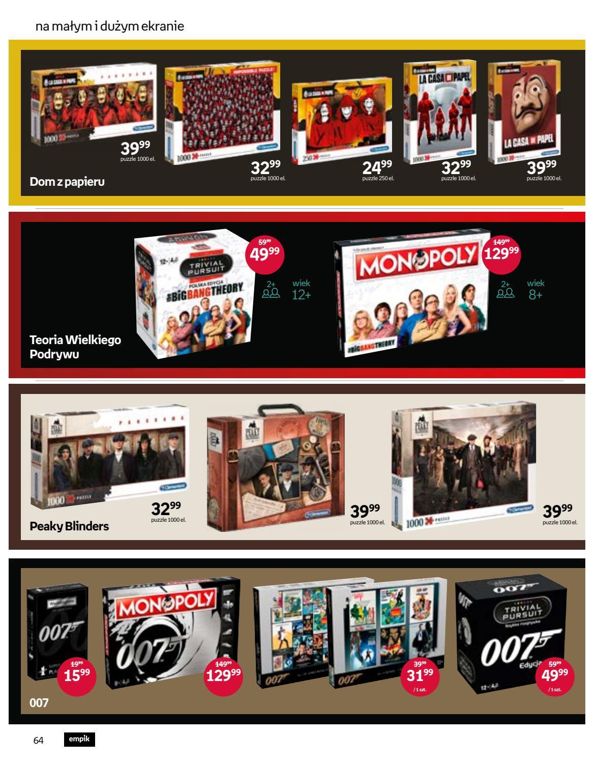 Gazetka promocyjna empik str. 64