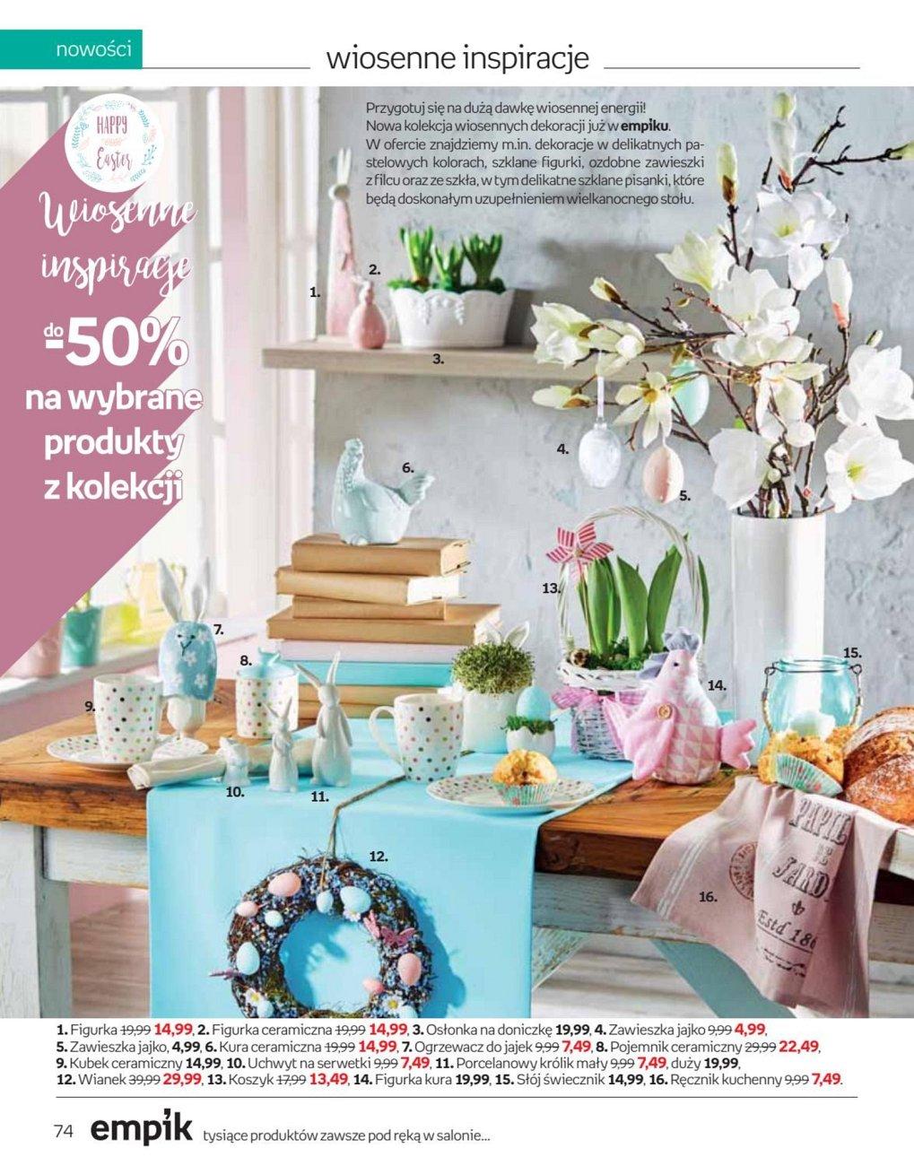 Gazetka promocyjna empik str. 74