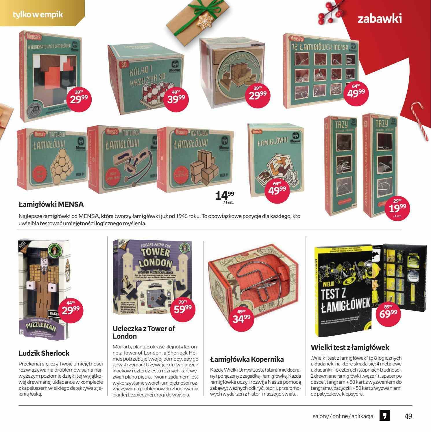 Gazetka promocyjna empik str. 49