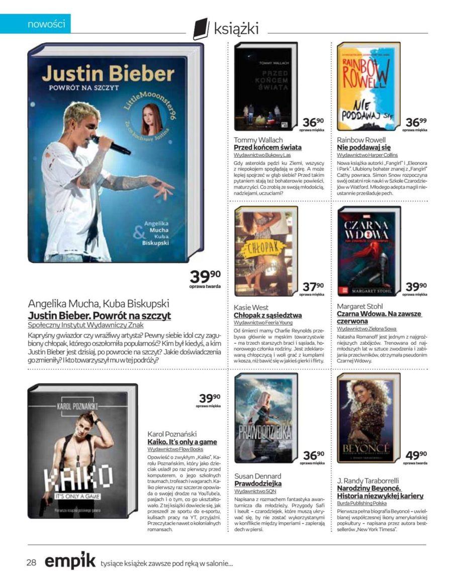 Gazetka promocyjna empik str. 28