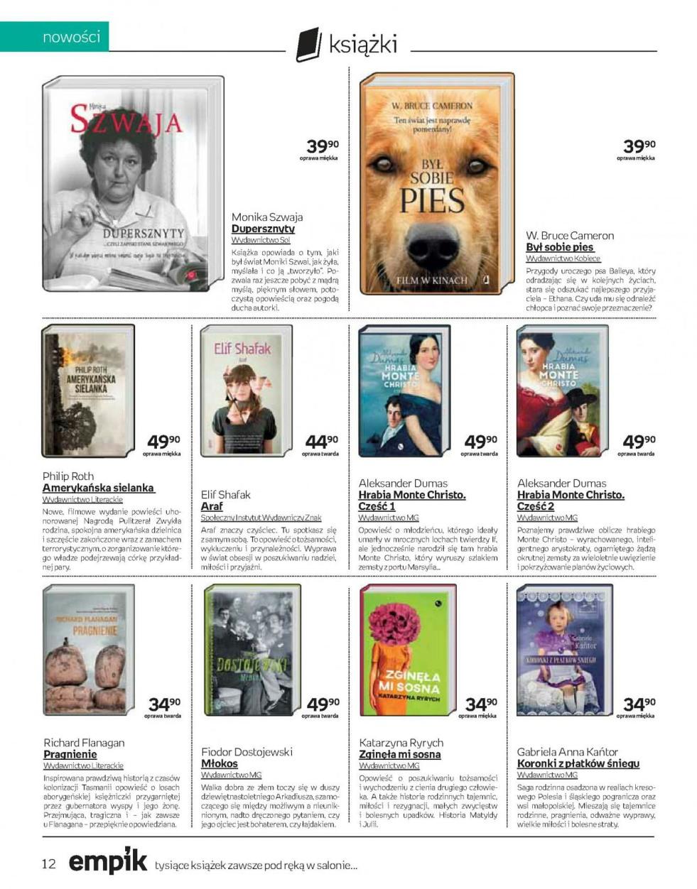 Gazetka promocyjna empik str. 12