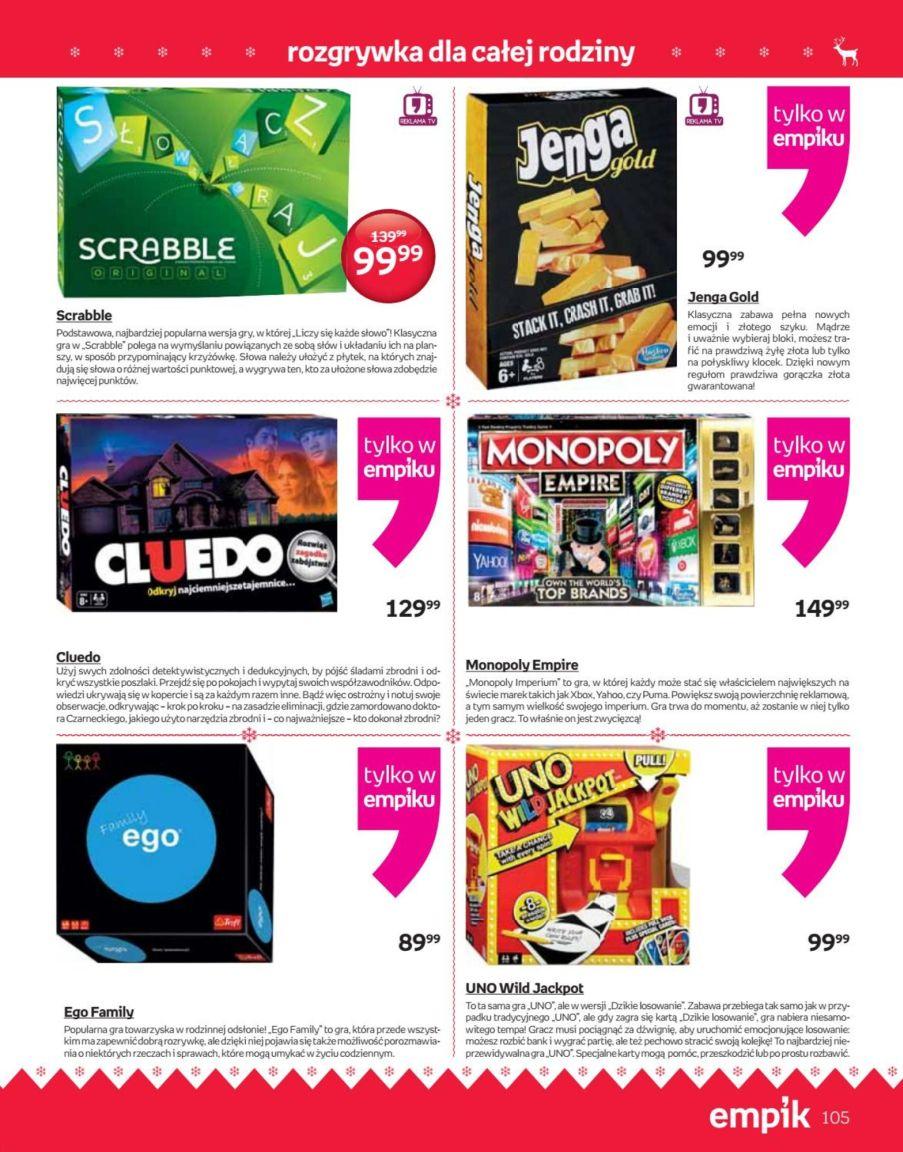 Gazetka promocyjna empik str. 105