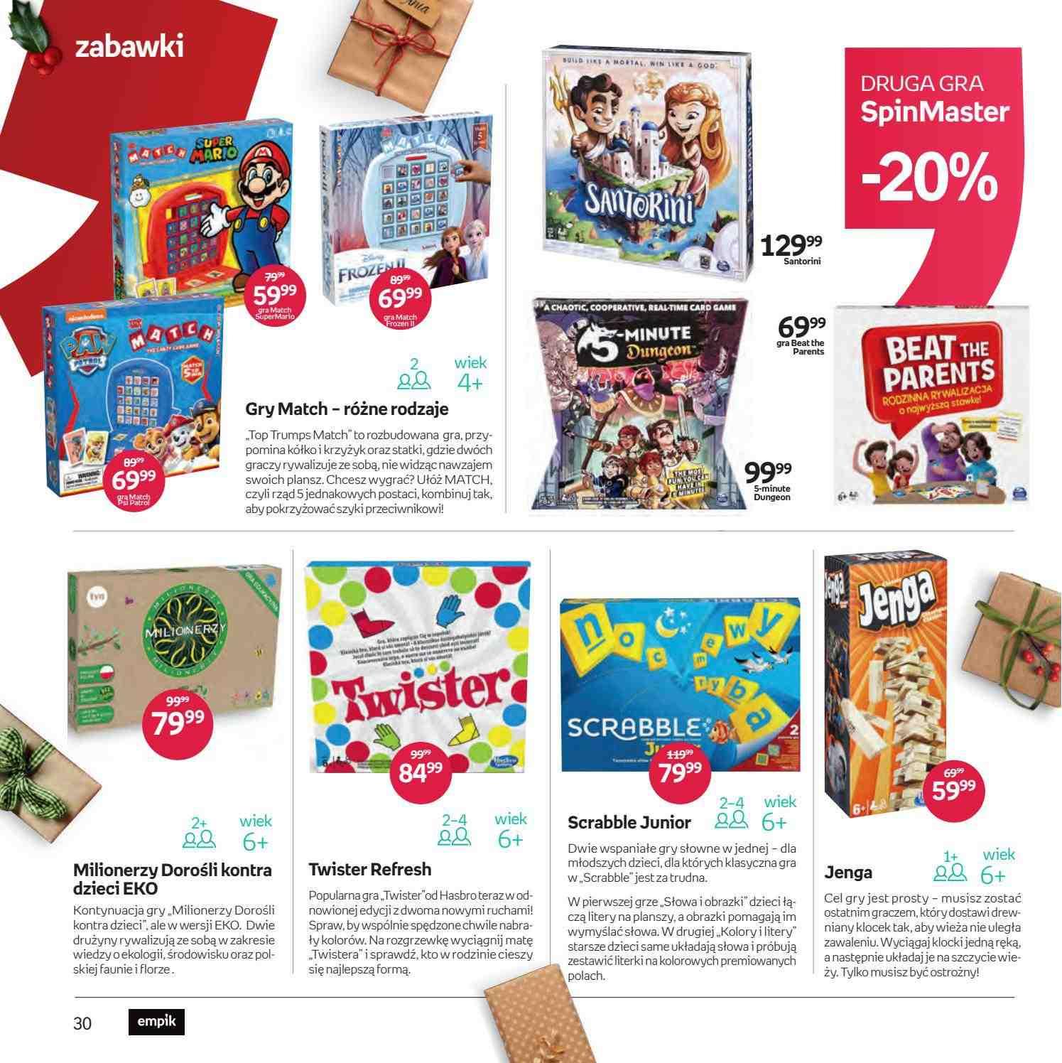 Gazetka promocyjna empik str. 30