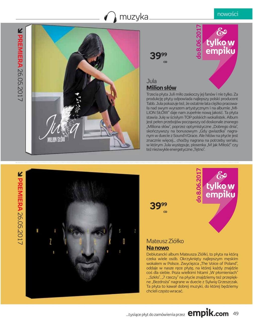 Gazetka promocyjna empik str. 49