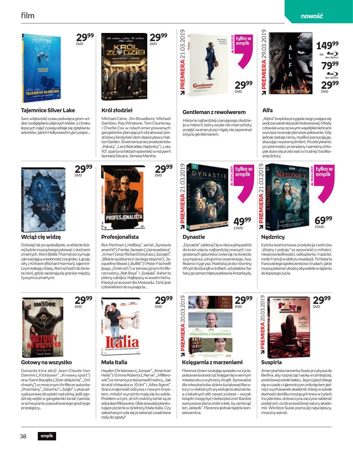 Gazetka promocyjna empik str. 38