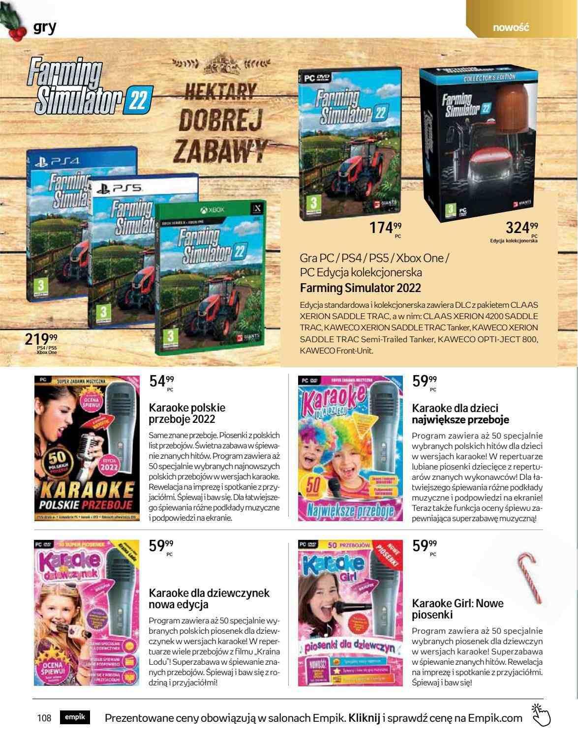 Gazetka promocyjna empik str. 110