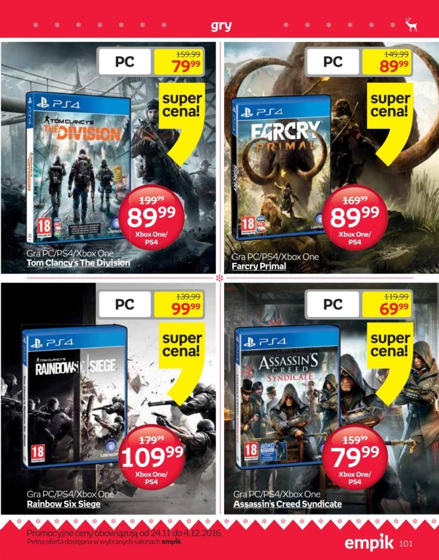 Gazetka promocyjna empik str. 101